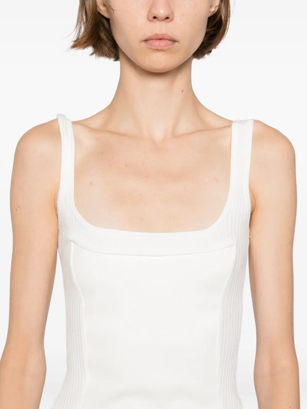 Cynthia Rowley Tribeca Vest In White