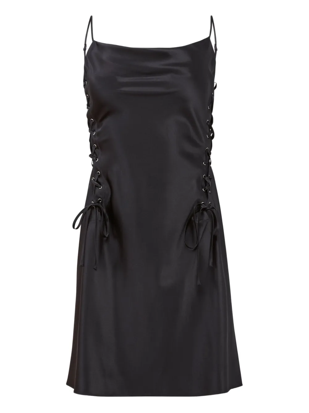 Fleur Du Mal Ella mini-jurk Zwart