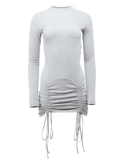 Fleur Du Mal Riley long-sleeve drawstring dress