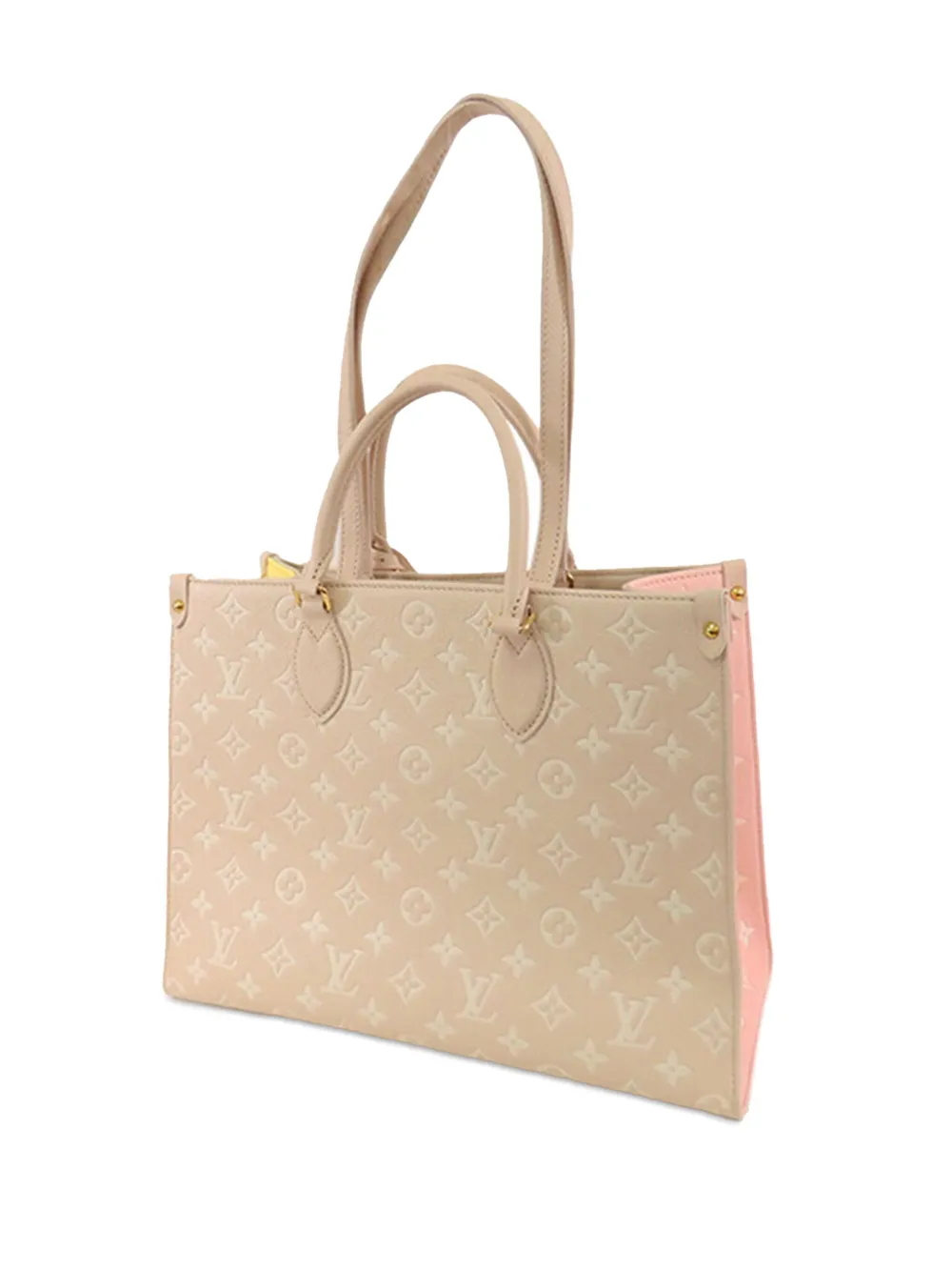 Pre-owned Louis Vuitton 2021-2025 Monogram Empreinte Spring In The City Onthego Mm Satchel