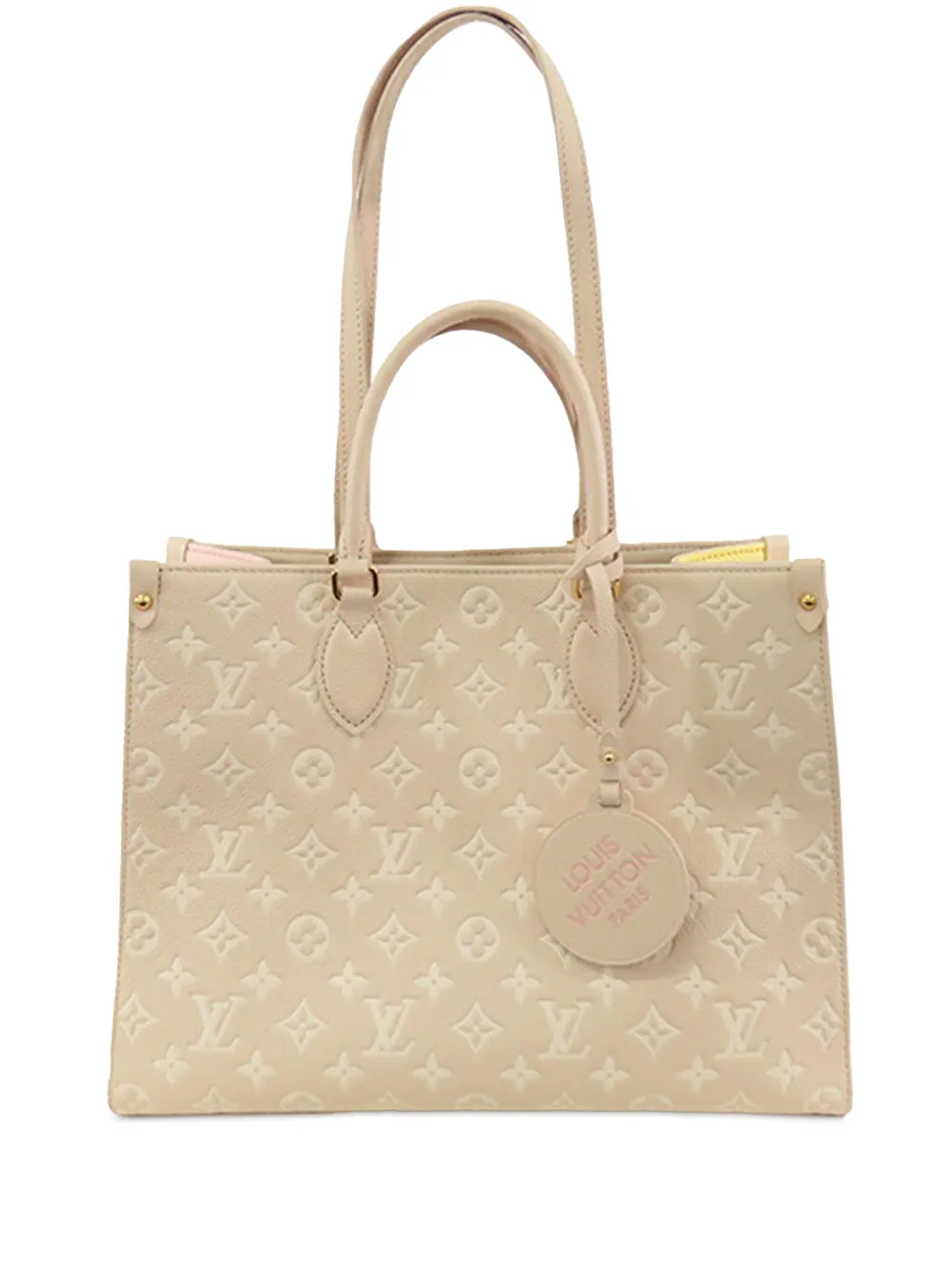 Louis Vuitton Pre-Owned 2021-2025 モノグラム アンプラント スプリング イン ザ シティ オン ザ ゴー Louis Vuitton Pre-Owned 2021-2025 モノグラム アンプラント スプリング イン ザ シティ オン ザ ゴー