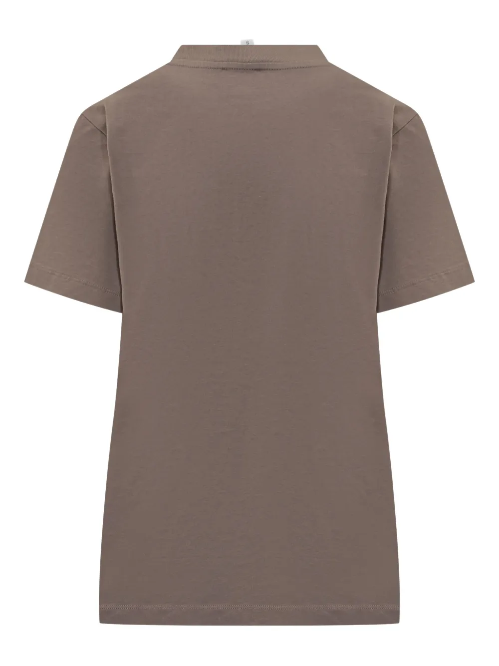 Kenzo T-shirt met bloemen logo Bruin