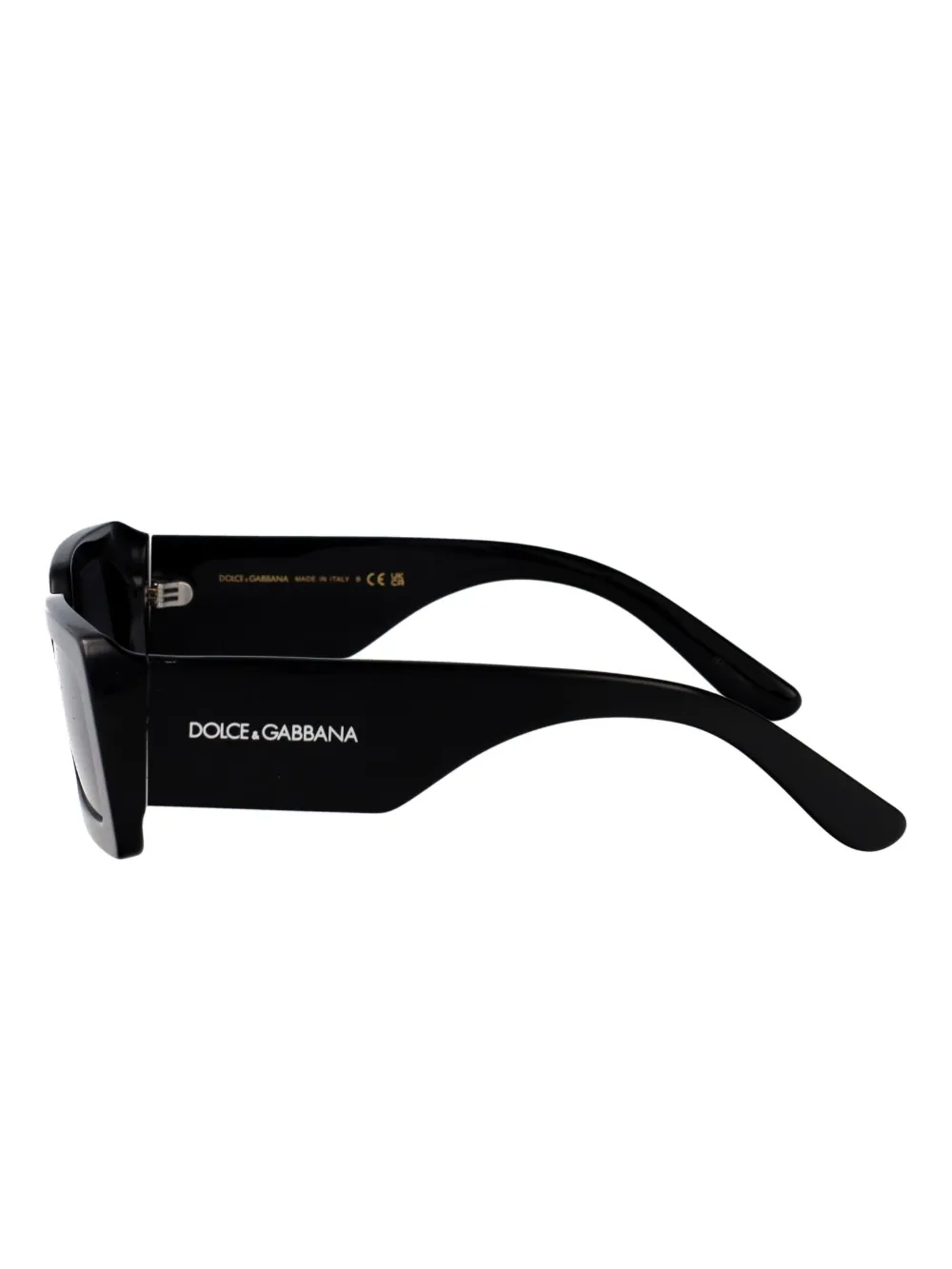 Dolce & Gabbana Eyewear DG4416 zonnebril met rechthoekig montuur Zwart