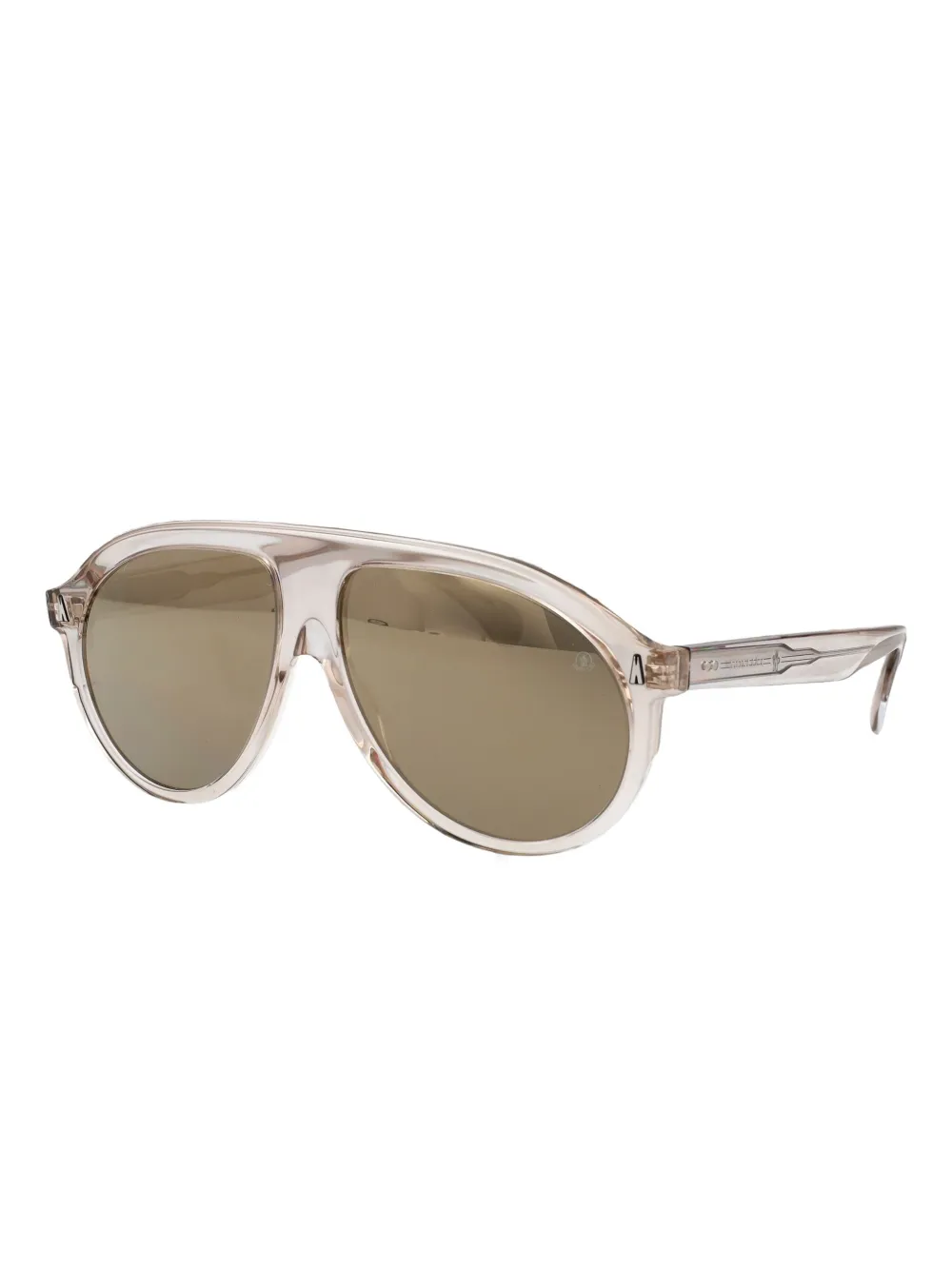 Moncler Eyewear ME6001 zonnebril Beige