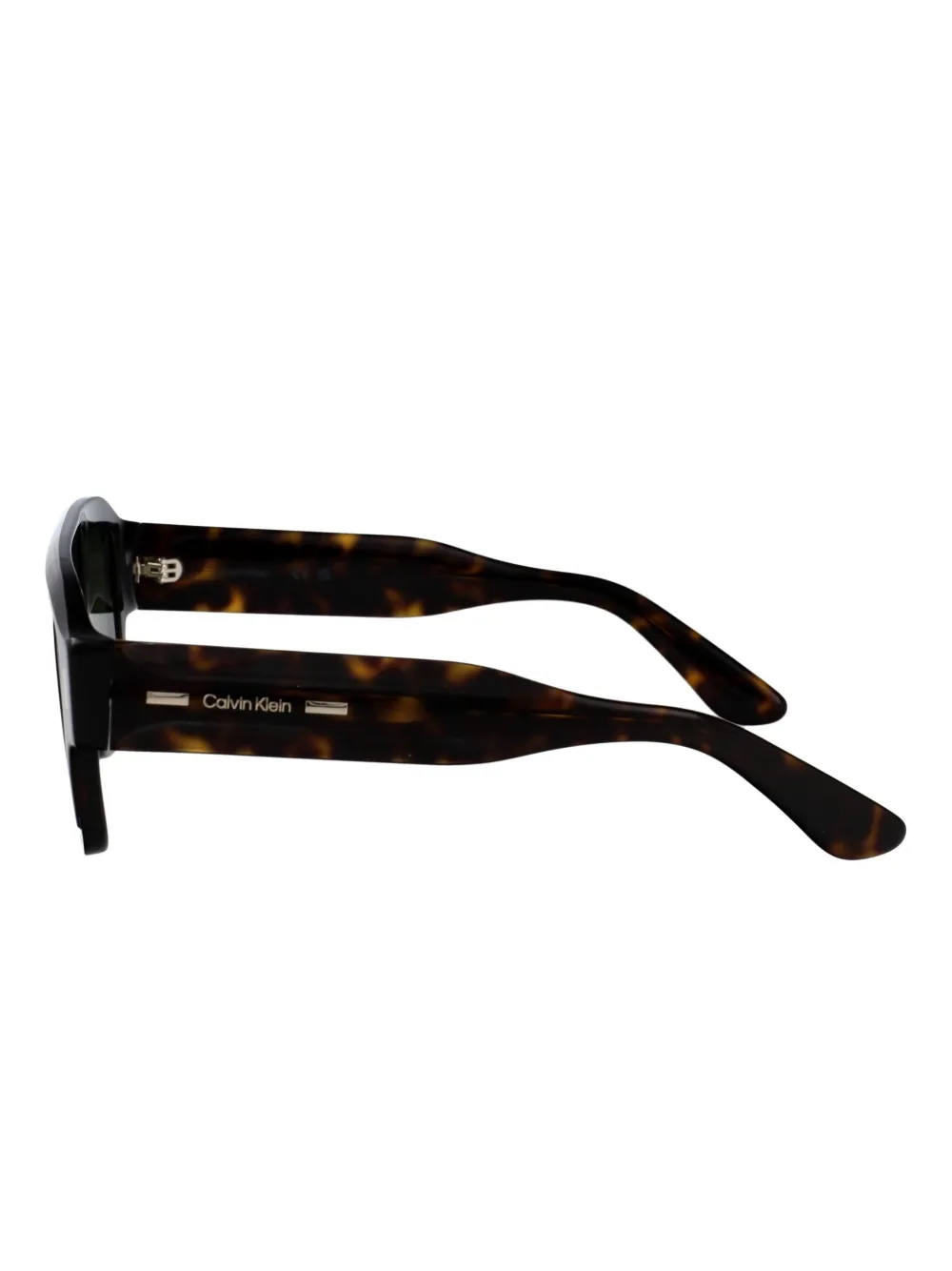 Calvin Klein tortoiseshell-pattern sunglasses Bruin