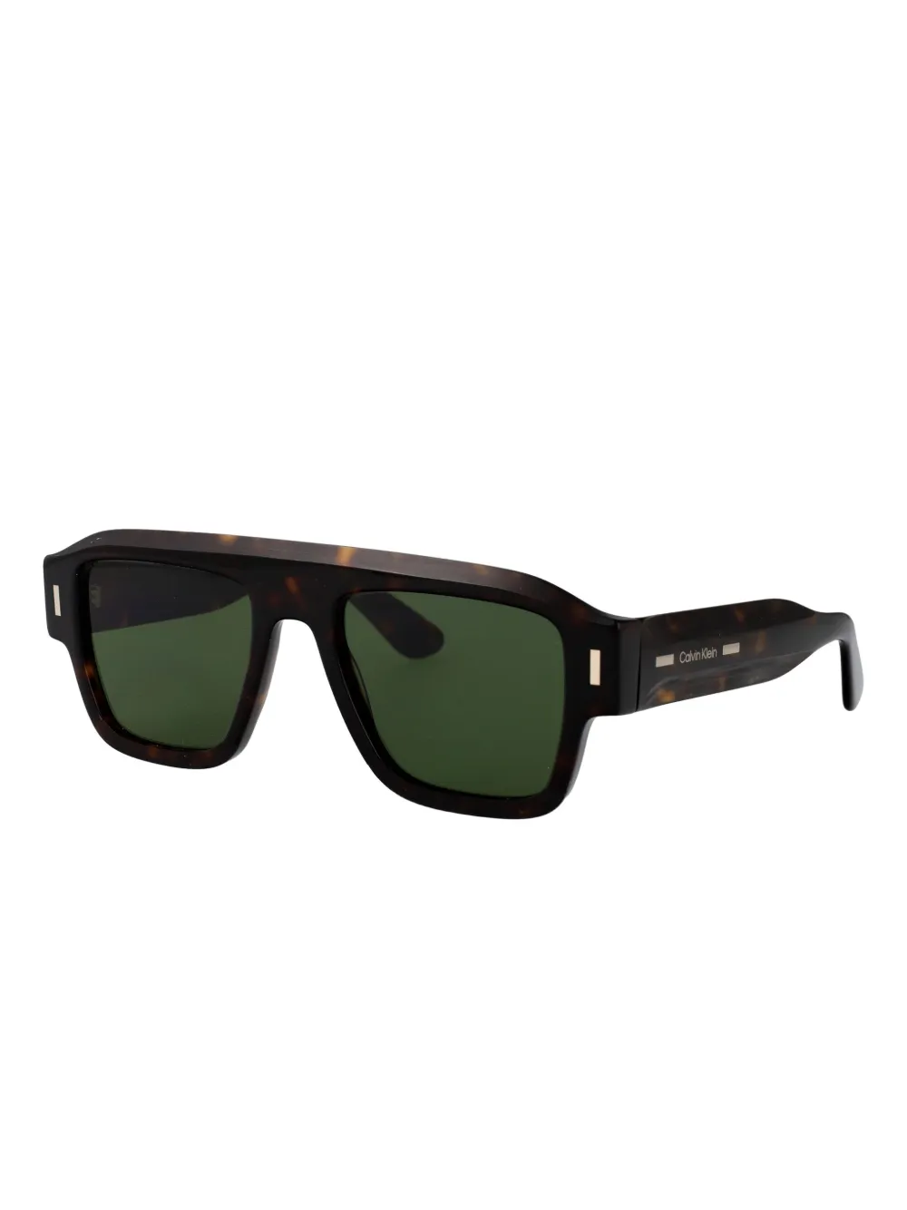 Calvin Klein tortoiseshell-pattern sunglasses Bruin