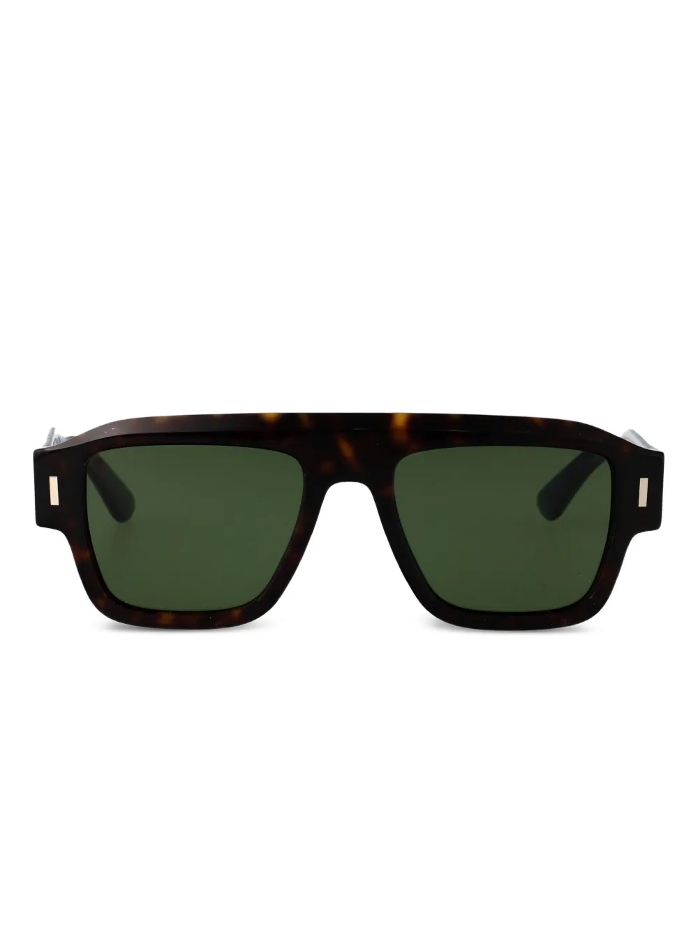 Calvin Klein tortoiseshell-pattern sunglasses Bruin