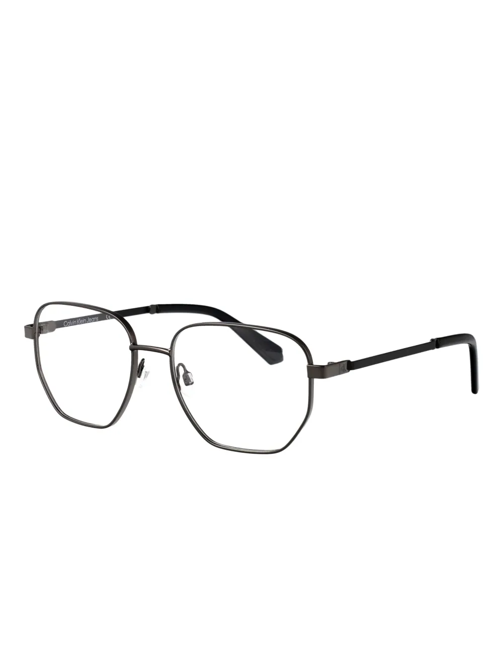 Calvin Klein Jeans CKJ25203 bril met geometrisch montuur Zwart