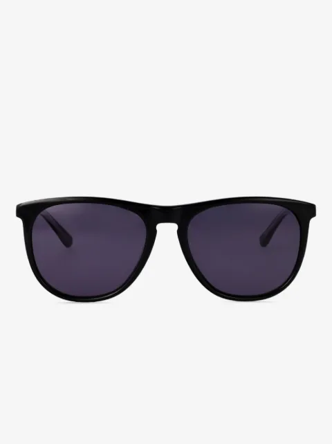 Calvin Klein lentes de sol con armazón redonda