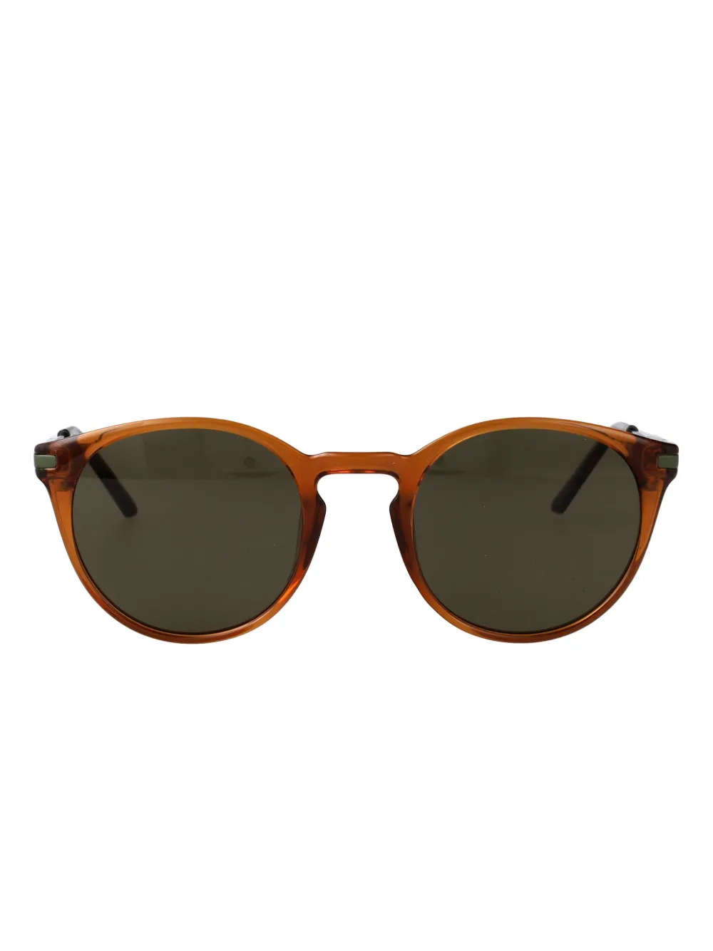 Calvin Klein Jeans round-frame sunglasses | Brown | Image 1