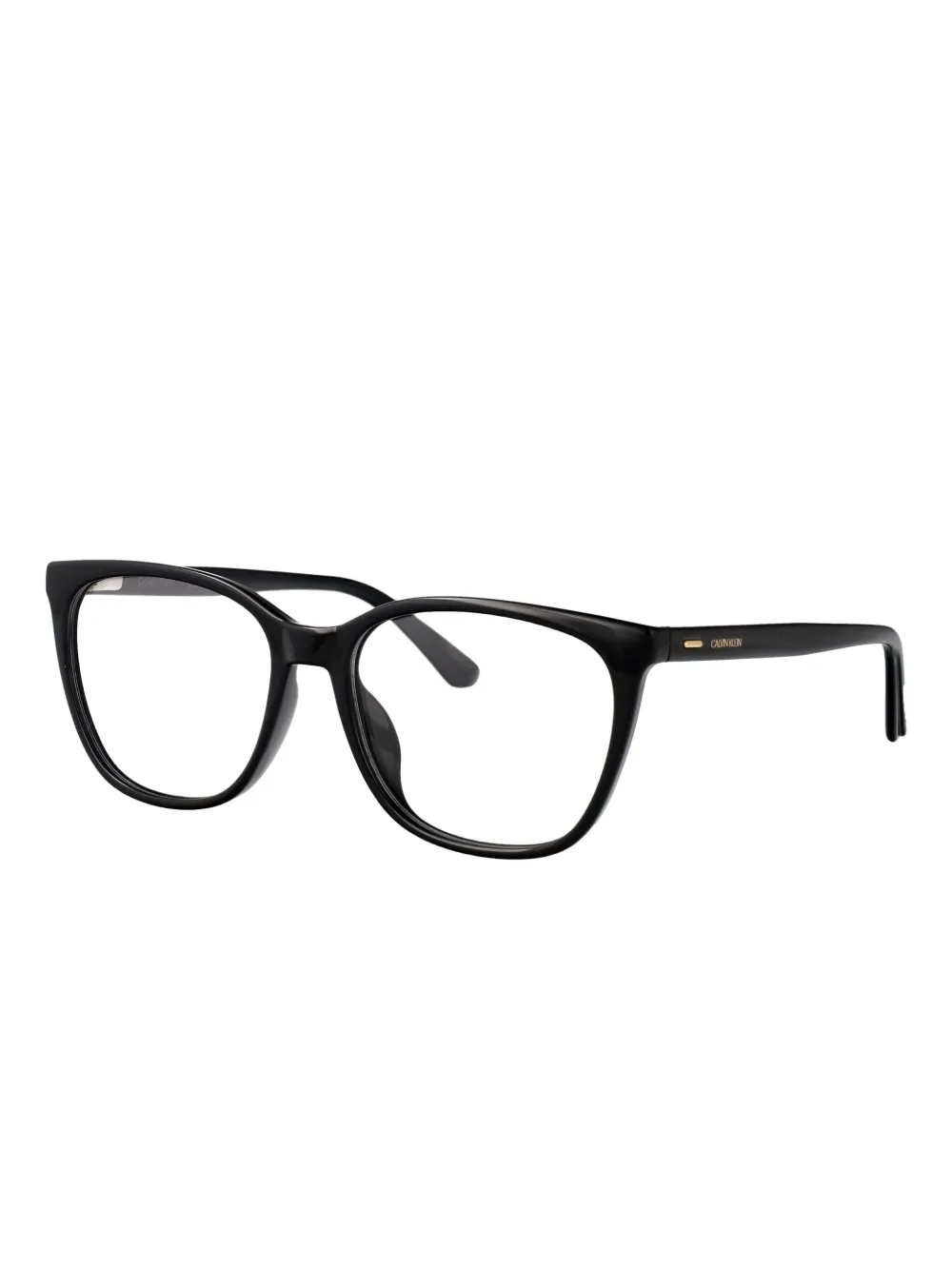 Calvin Klein Bril met cat-eye montuur Zwart