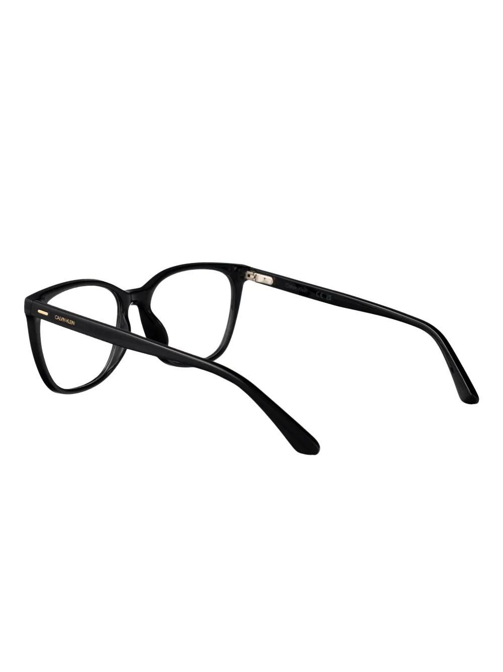 Calvin Klein Bril met cat-eye montuur Zwart
