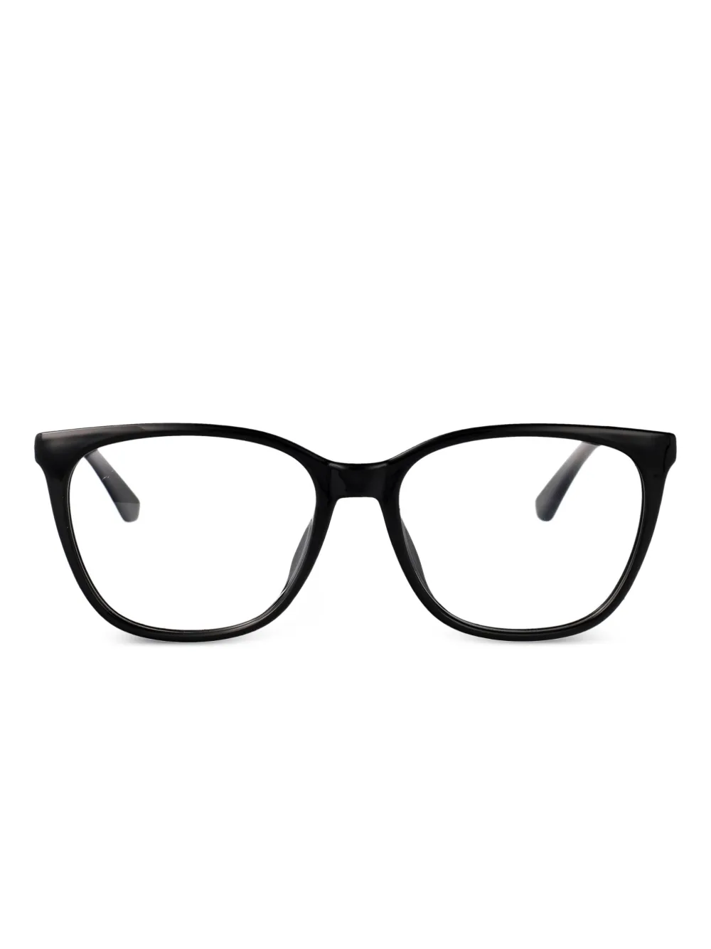 Calvin Klein Bril met cat-eye montuur Zwart