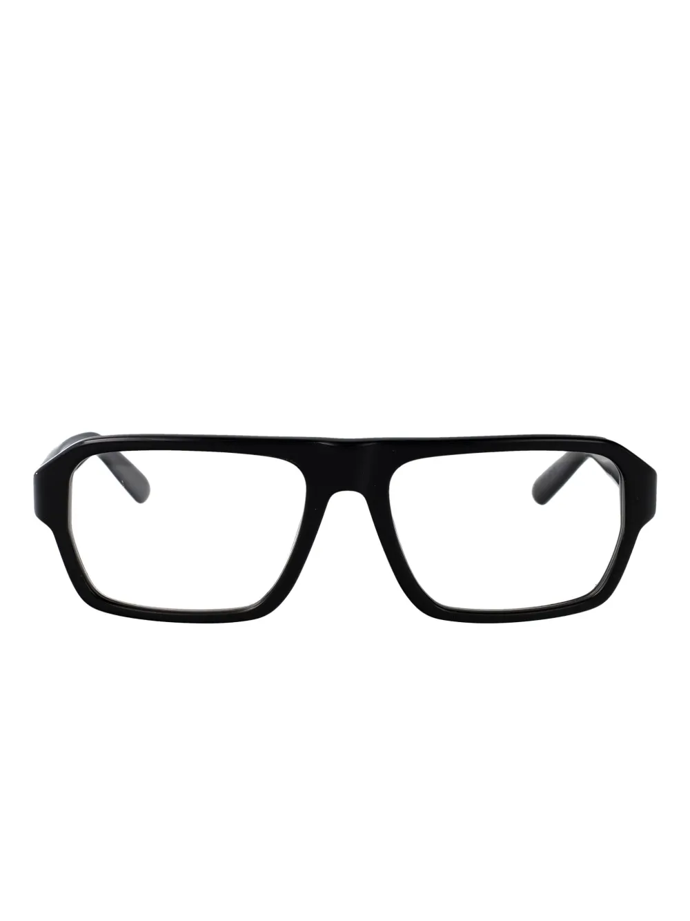 GCDS rectangular-frame glasses Zwart