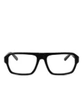 GCDS rectangular-frame glasses - Black