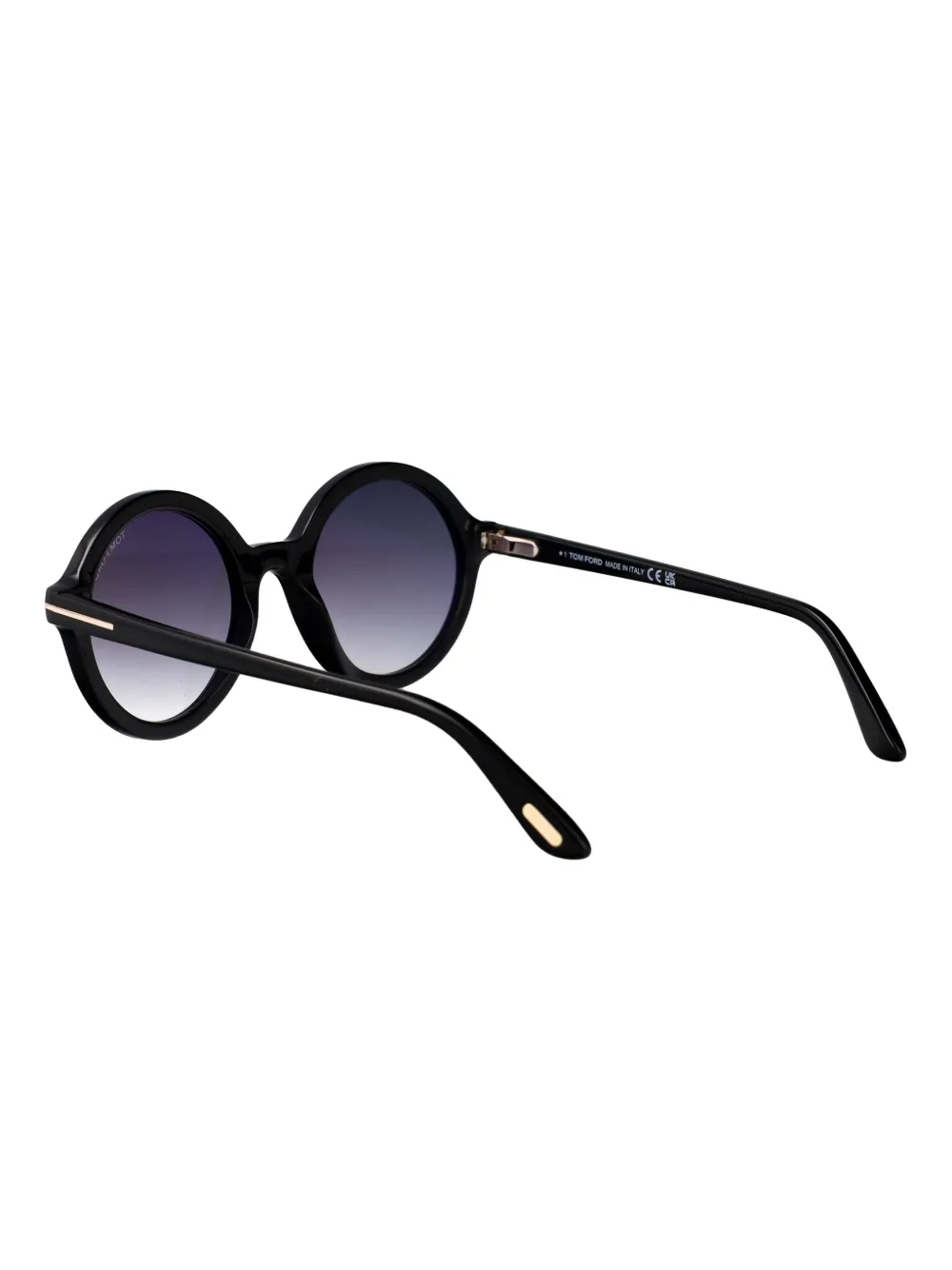 TOM FORD Eyewear Nicolette round-frame sunglasses Zwart