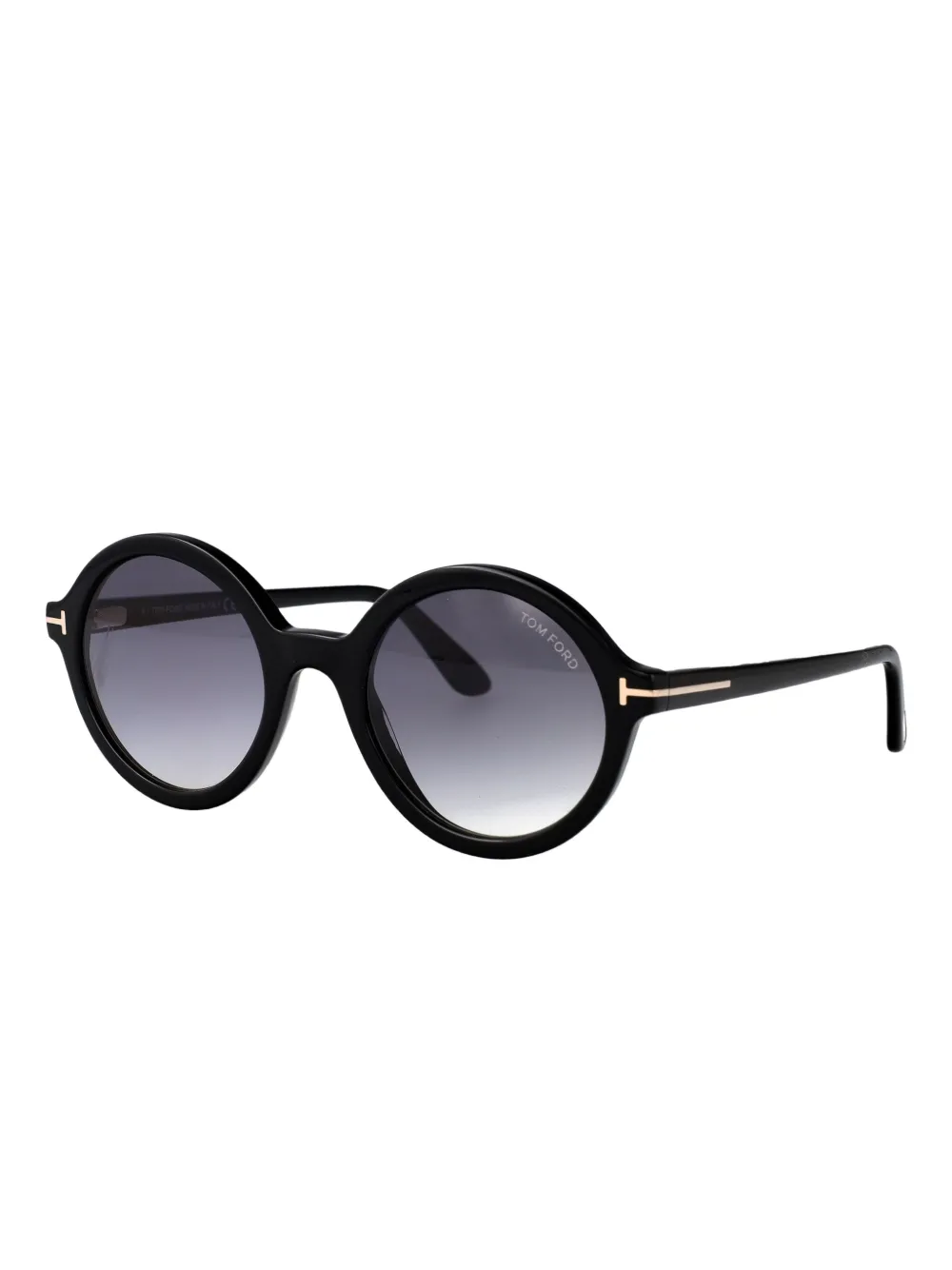 TOM FORD Eyewear Nicolette round-frame sunglasses Zwart