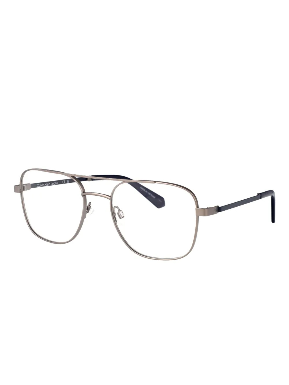 Calvin Klein Jeans Bril met rechthoekig montuur Grijs