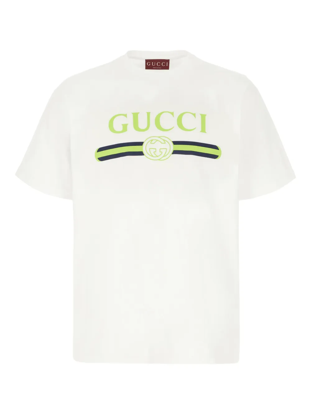 Gucci playera con logo estampado | neutro | Image 1