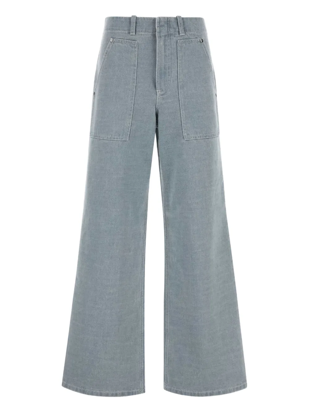 FENDI logo-pocket jeans Blauw