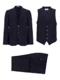 Pal Zileri wool single-breasted suit (three piece) - Blue