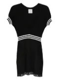 CHANEL Pre-Owned 2004 sport line dress - Black