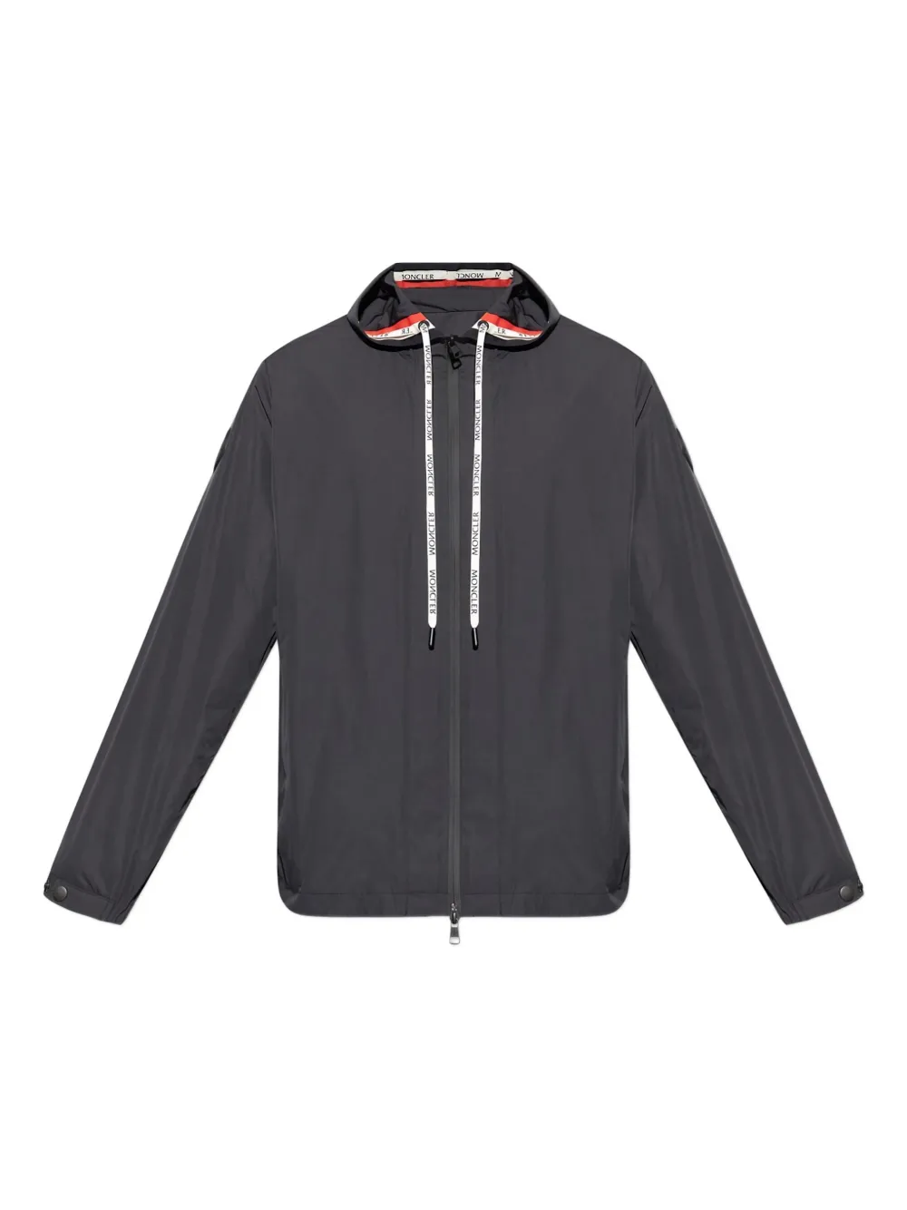 Moncler hooded zip-up jacket | Grey | Image 1