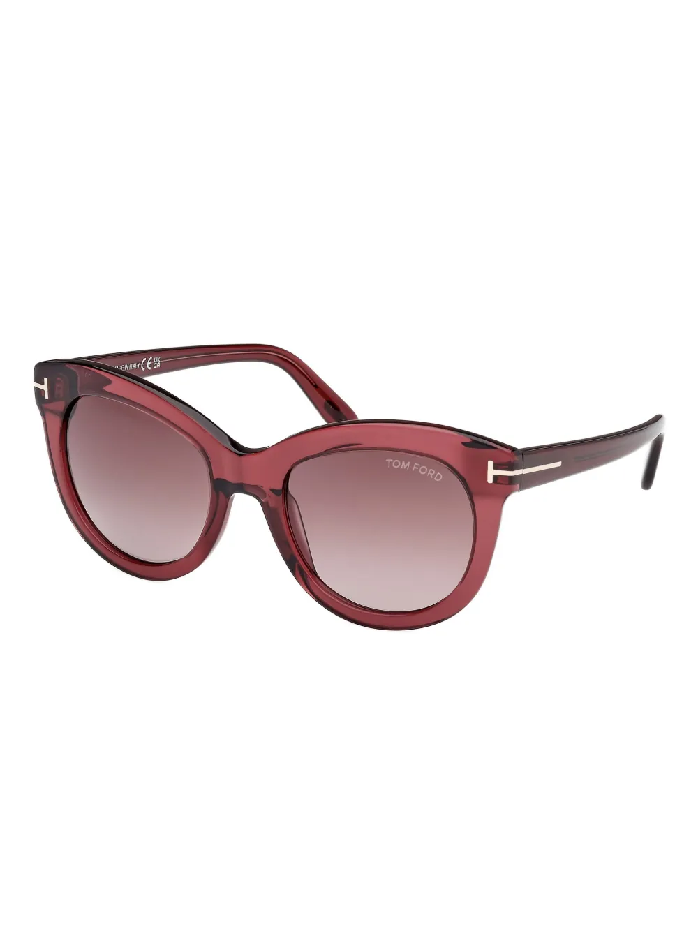 TOM FORD Eyewear Odette zonnebril - Rood