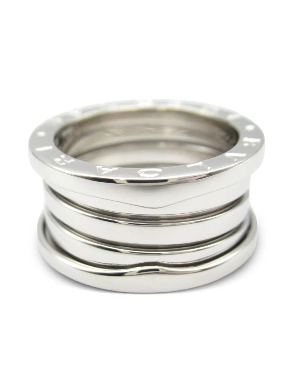 Bvlgari Pre-Owned 2010s 18K white gold B.zero1 ring | Silver | Image 1