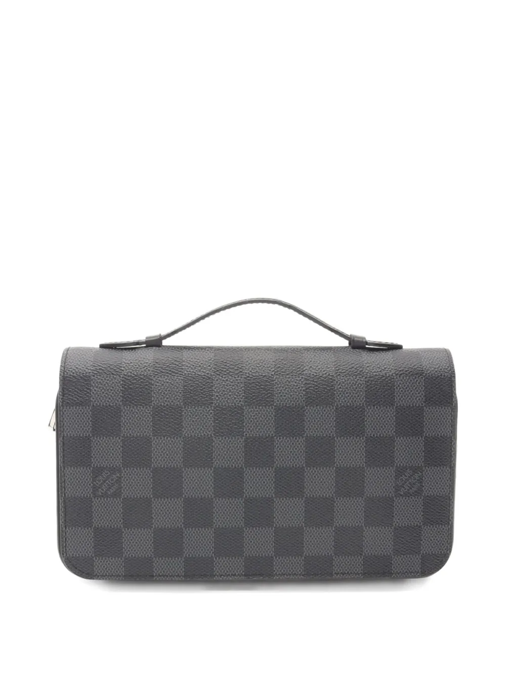 Louis Vuitton Pre-Owned 2015 Zippy XL Damier Graphite wallet | Grey | Image 1