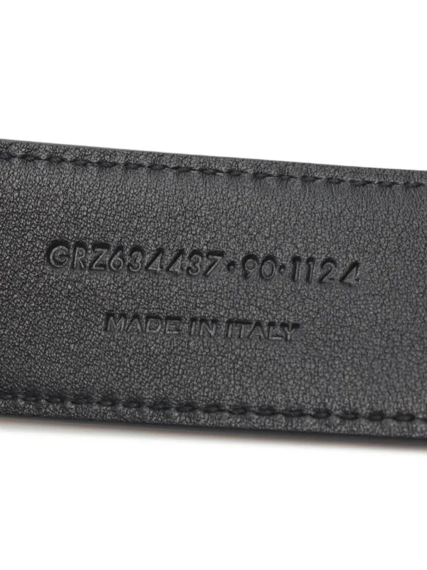 Saint Laurent Pre-Owned 2021 カサンドラ レザーベルト