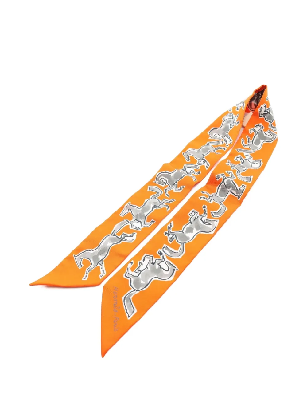 Hermès Pre-Owned 2021 CHEVAUX EN LIBERTE silk scarf | Image 2