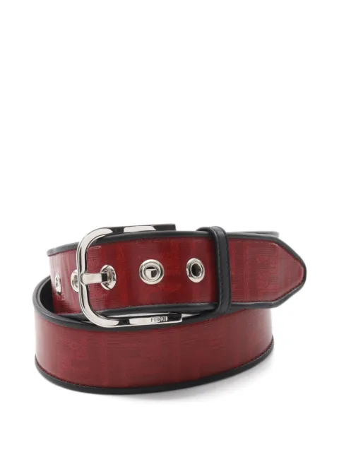 Fendi Pre-Owned 2010s leather coated belt