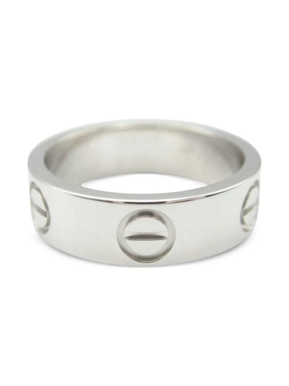 Cartier 2010s Love リング 18Kホワイトゴールド - シルバートーン Cartier 2010s Love リング 18Kホワイトゴールド - シルバートーン