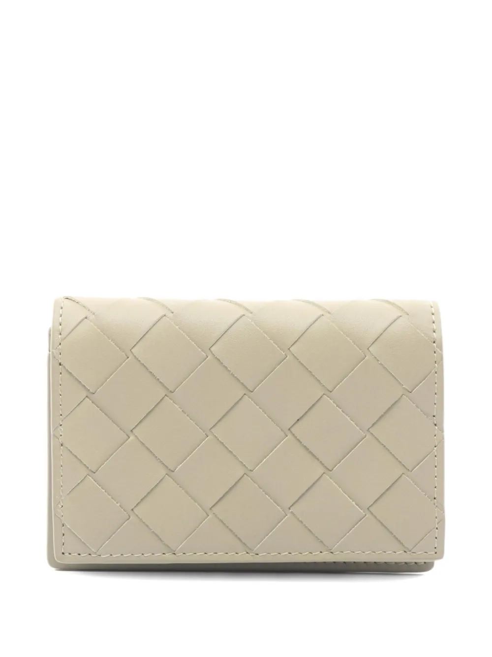 Bottega Veneta Pre-Owned 2021 Intrecciato wallet | Neutrals | Image 1