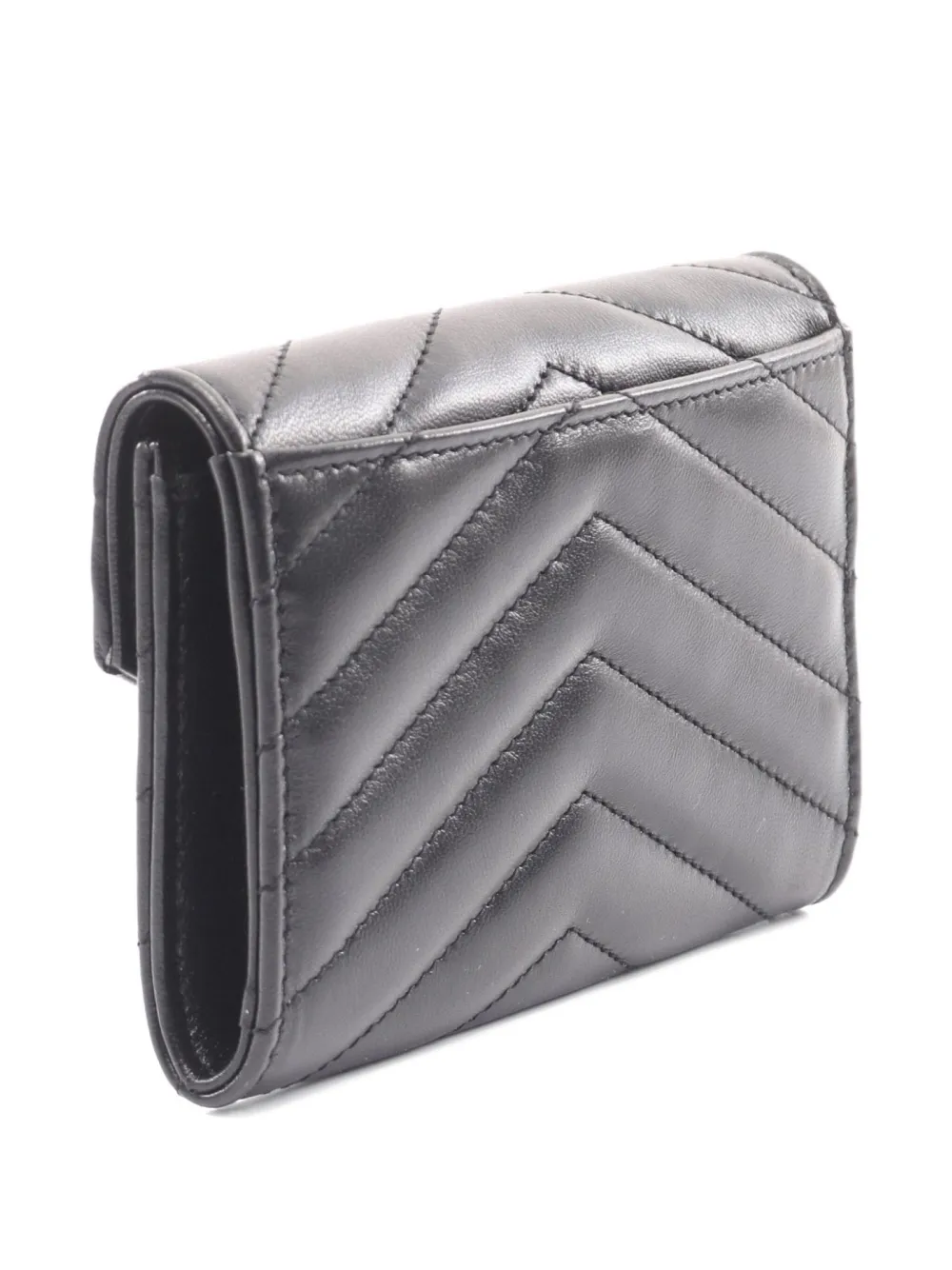 Saint Laurent Pre-Owned 2021 monogram chevron wallet | Image 2