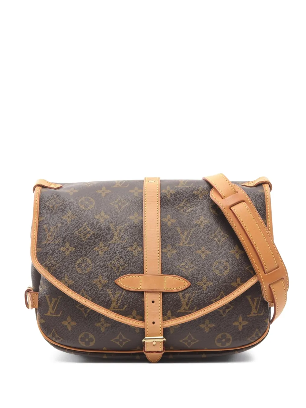 Louis Vuitton Pre-Owned 2004 Saumur 30 monogram shoulder bag | Brown | Image 1