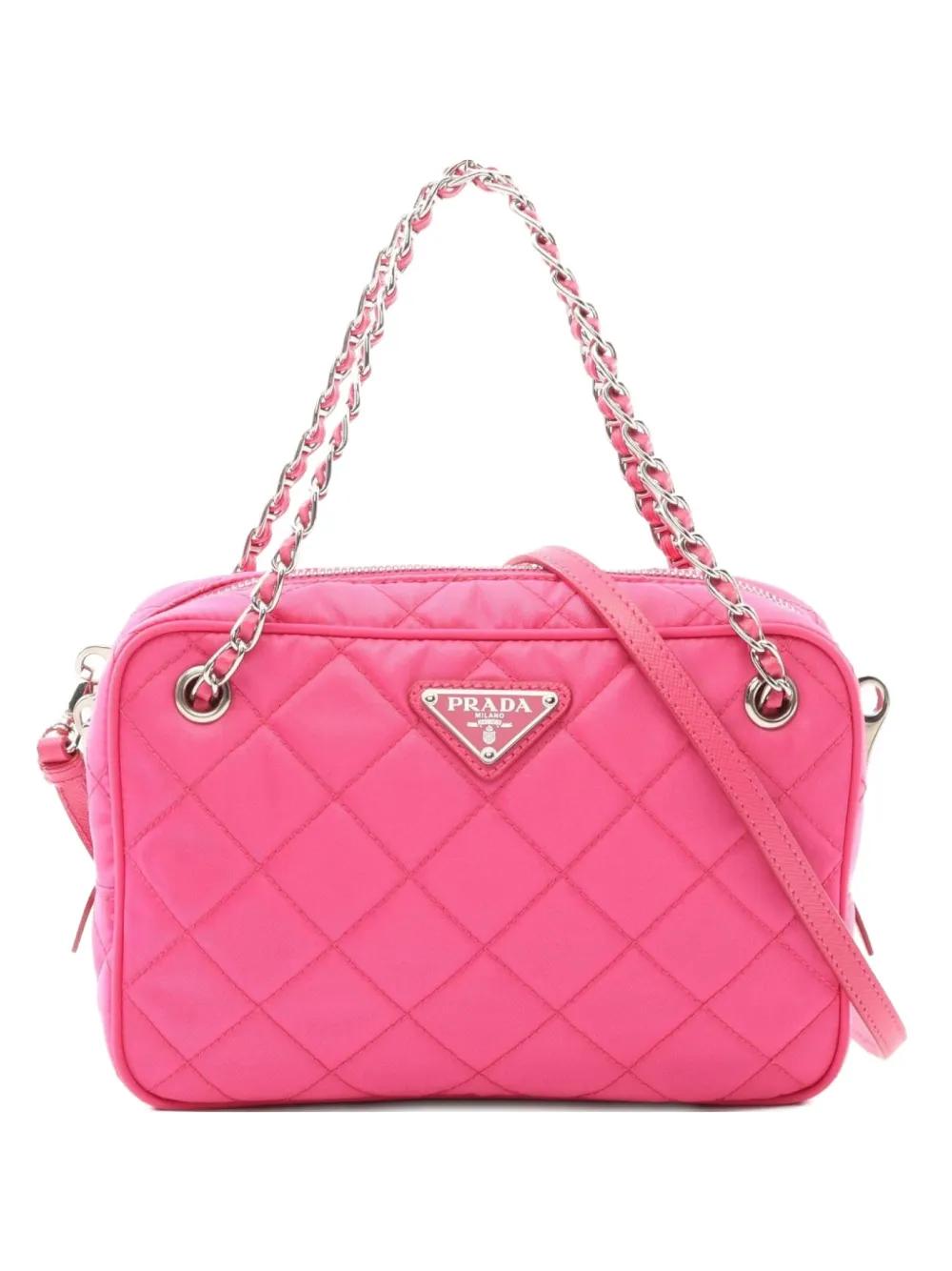Prada Pre-Owned 2010 quilted handbag | Pink | Image 1