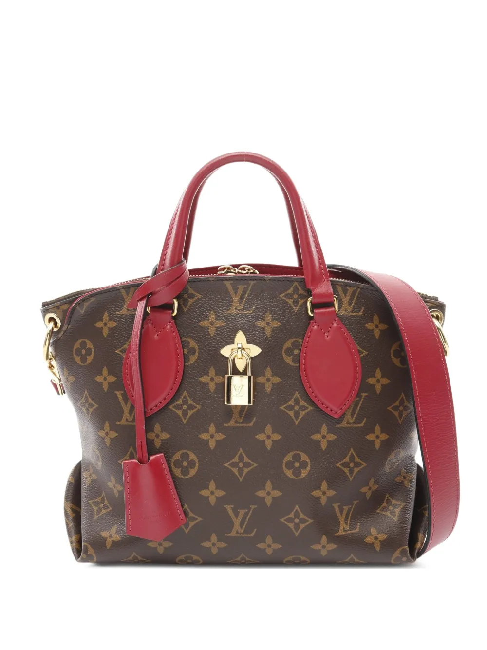Louis Vuitton Pre-Owned 2019 Flower Zipped Tote PM tote bag | Brown | Image 1