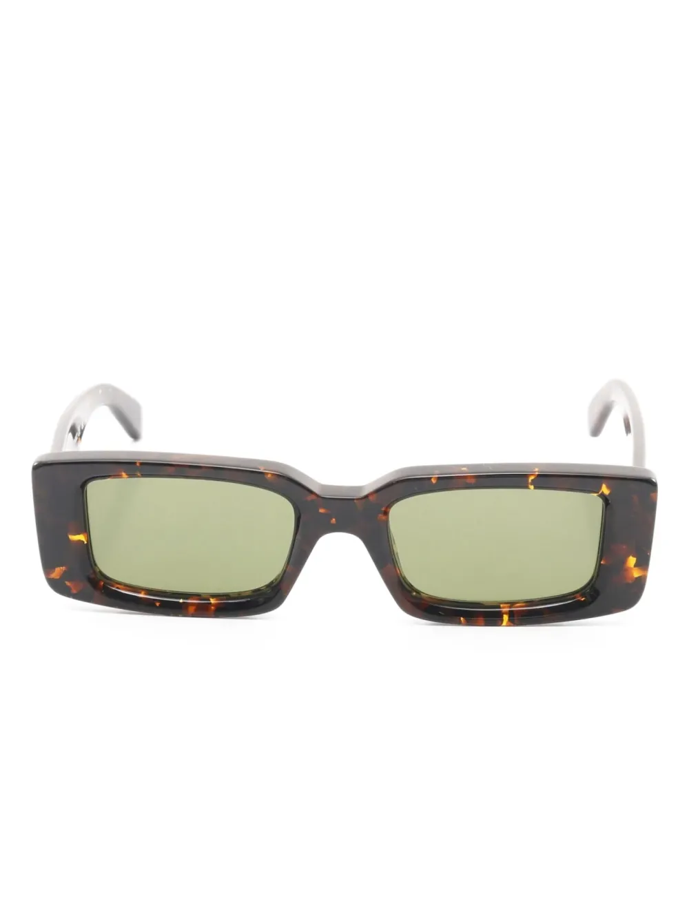 Off-White Pre-Owned 2021 Arthur サングラス - ブラウン Off-White Pre-Owned 2021 Arthur サングラス - ブラウン