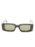Off-White Pre-Owned 2021 Arthur sunglasses - Brown