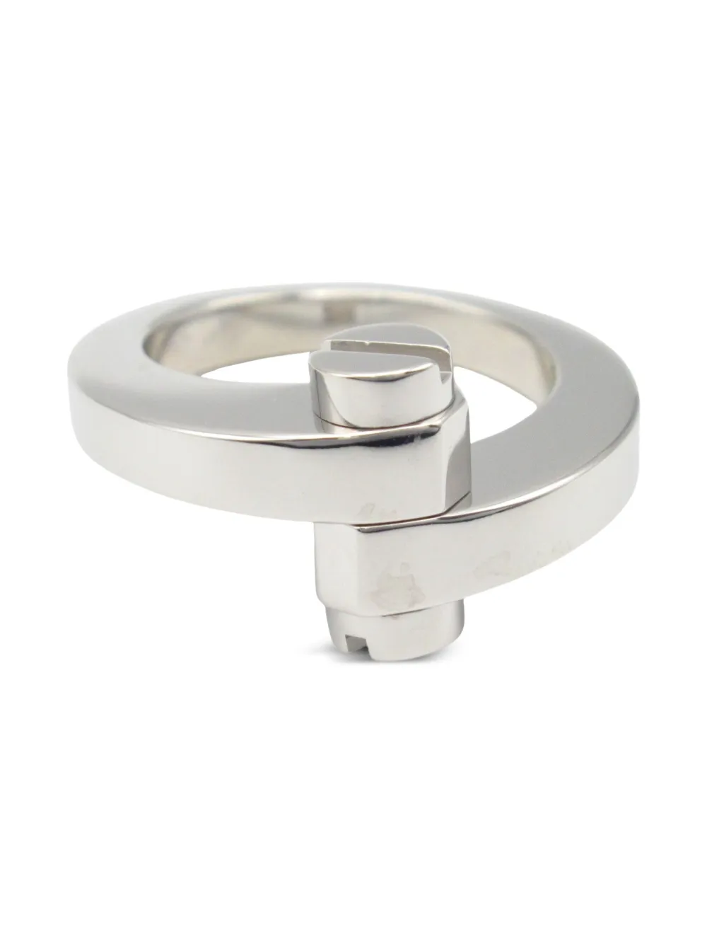 Cartier 2010s Menotte リング 18Kホワイトゴールド - シルバートーン Cartier 2010s Menotte リング 18Kホワイトゴールド - シルバートーン