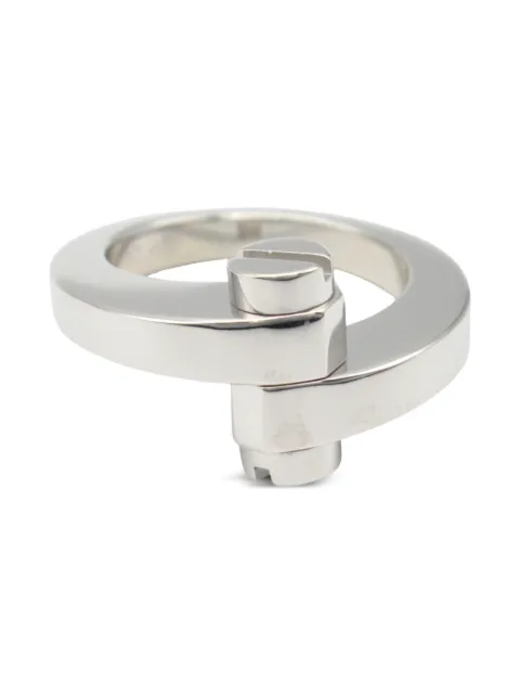 Cartier 2010s 18K white gold Menotte ring