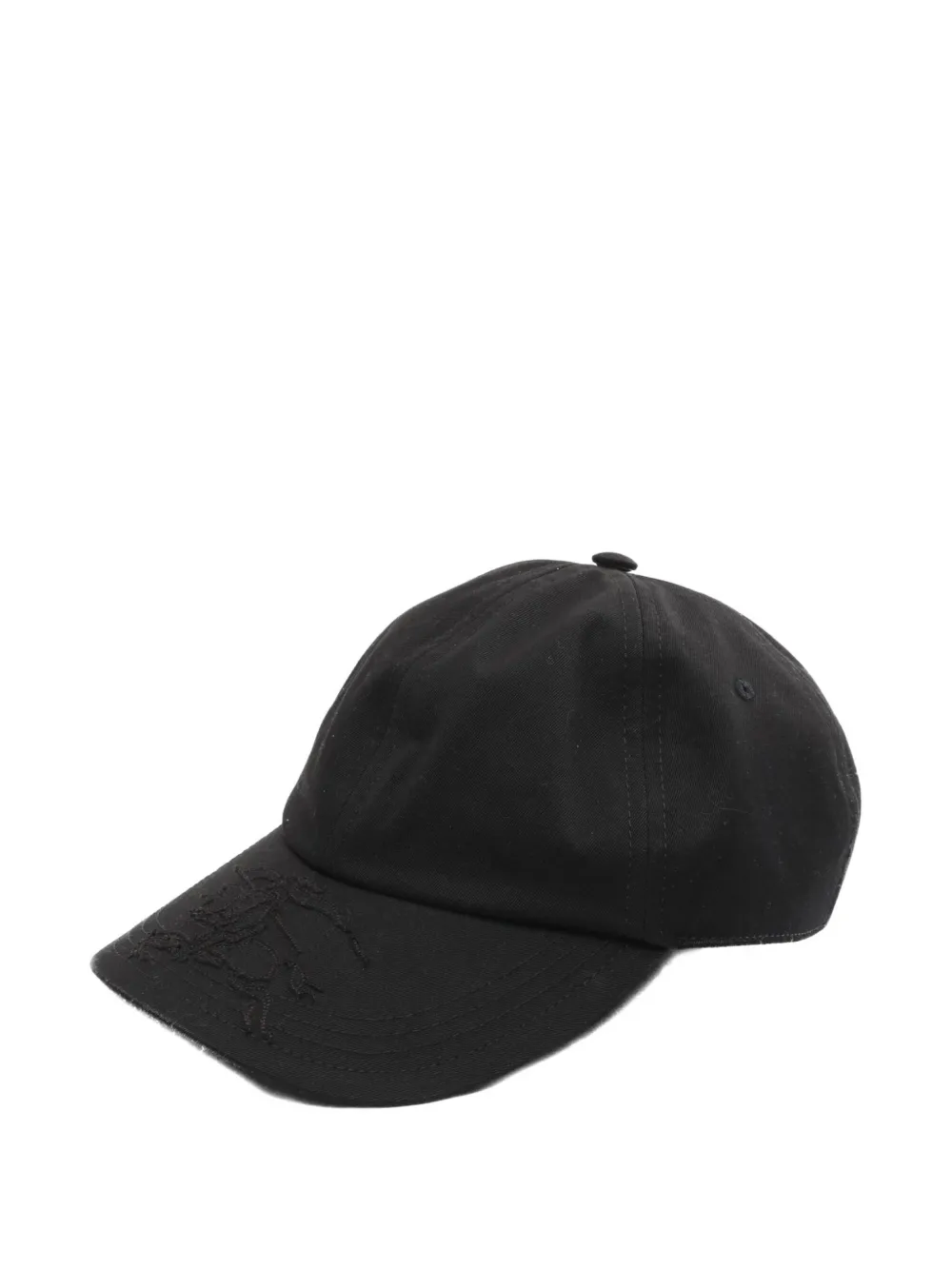 Burberry Pre-Owned 2010 cotton baseball cap | Black | Image 1