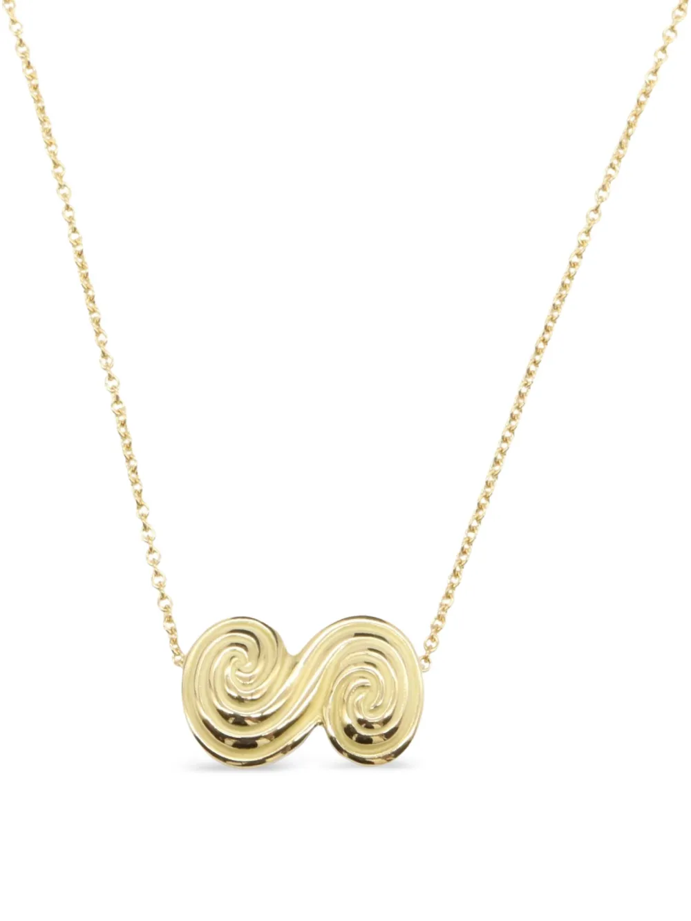 Tiffany & Co. Pre-Owned 2010s 18K yellow gold Swirl necklace | Gold | Image 1