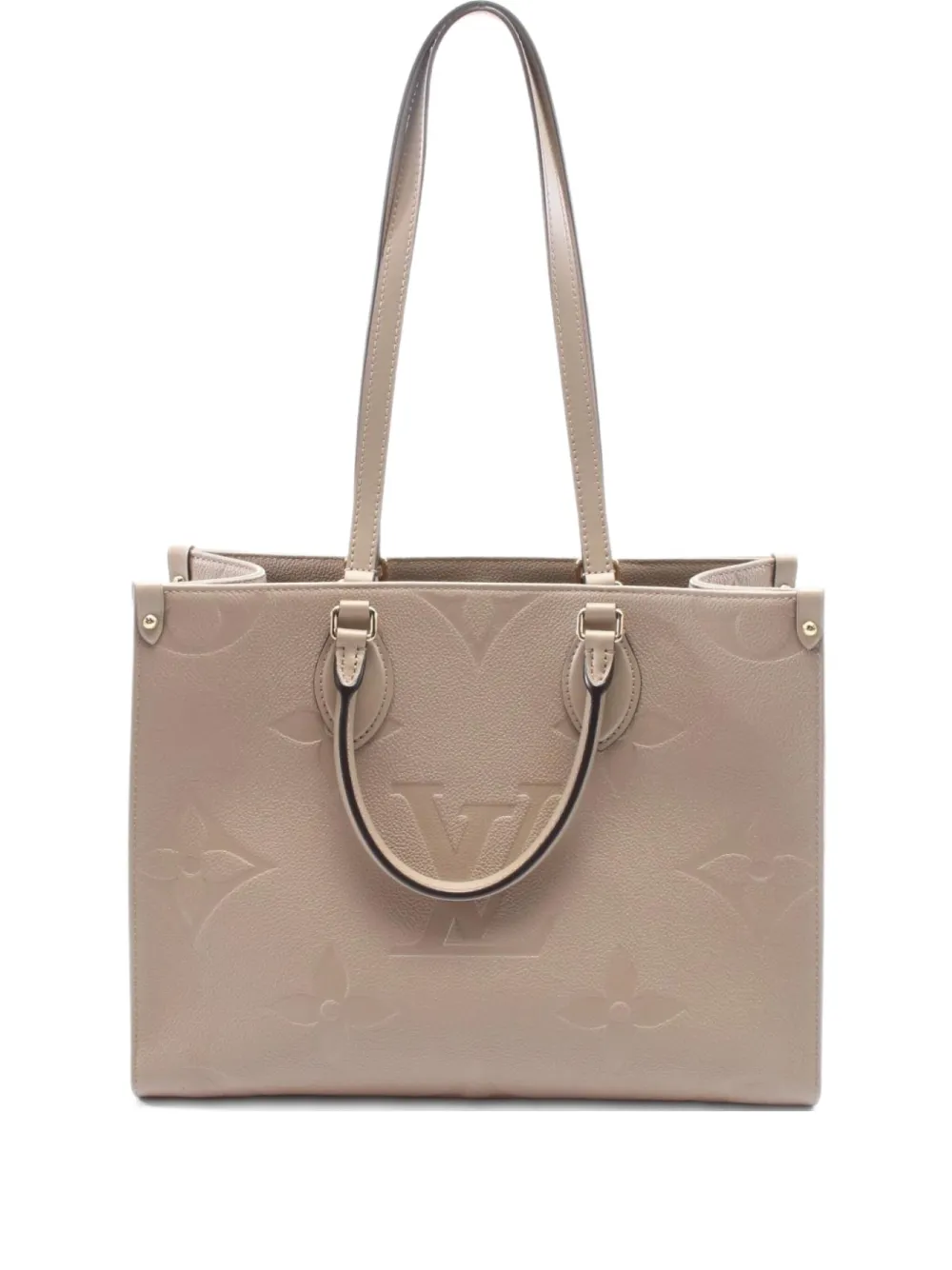 Louis Vuitton Pre-Owned 2021 オン ザ ゴー MM ハンドバッグ - ニュートラル Louis Vuitton Pre-Owned 2021 オン ザ ゴー MM ハンドバッグ - ニュートラル