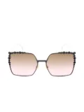 Fendi Pre-Owned 2010s square-frame sunglasses - Black