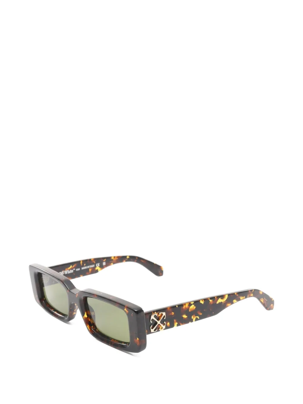 Off-White Pre-Owned 2021 Arthur rectangle-frame sunglasses | Herr | Image 2