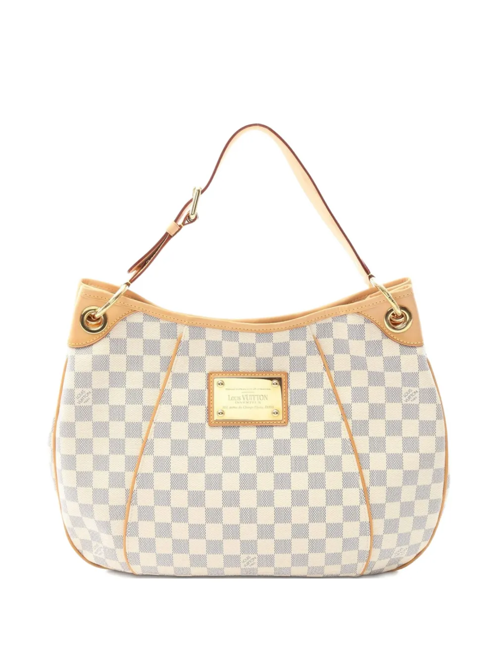 Louis Vuitton Pre-Owned 2011 Galliera PM Damier Azur shoulder bag | White | Image 1