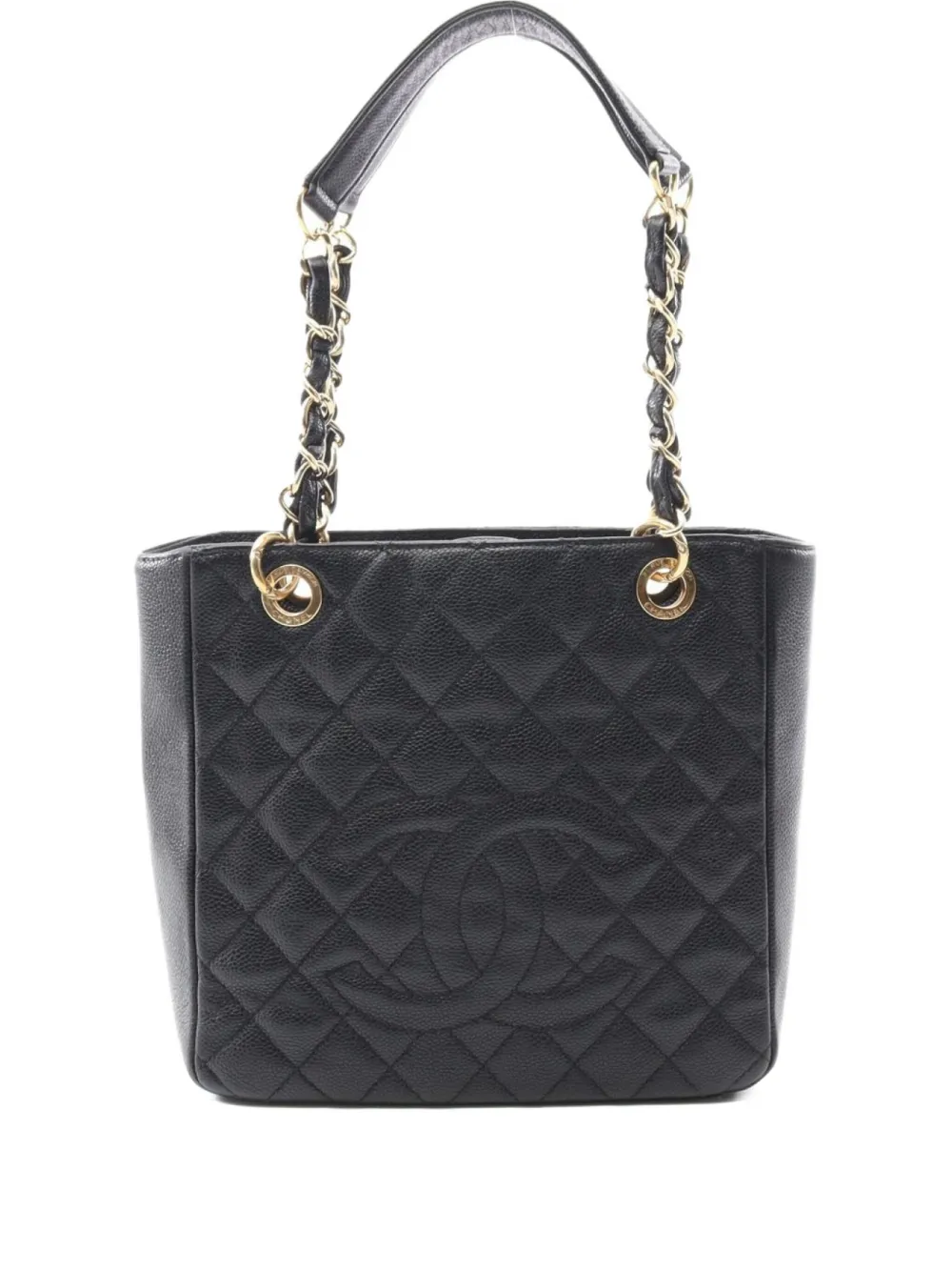 CHANEL Pre-Owned 2012 ココマーク ハンドバッグ - ブラック CHANEL Pre-Owned 2012 ココマーク ハンドバッグ - ブラック